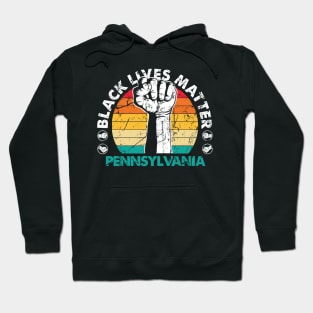 Pennsylvania black lives matter political protest Hoodie